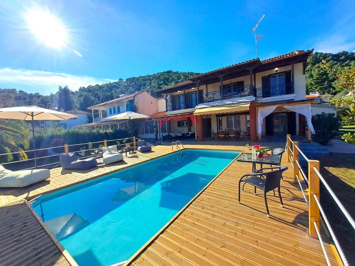 Villa Laguna Vourvourou Luaran gambar