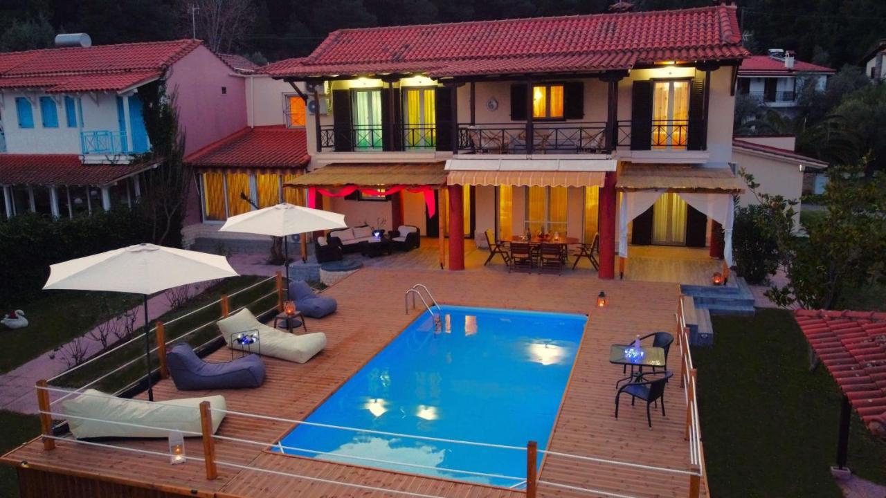 Villa Laguna Vourvourou Luaran gambar
